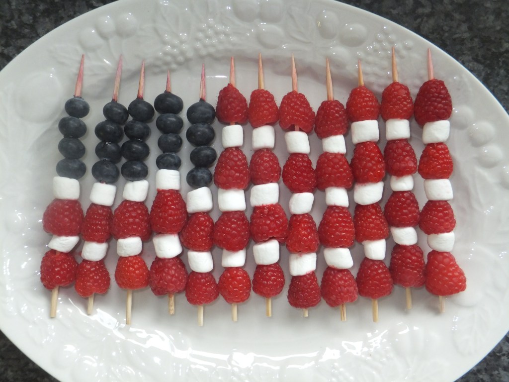 All American Flag Snack