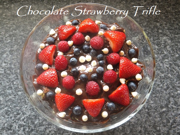 Chocolate Strawberry Trifle 1
