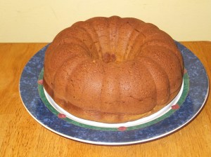 Pumpkin before icing